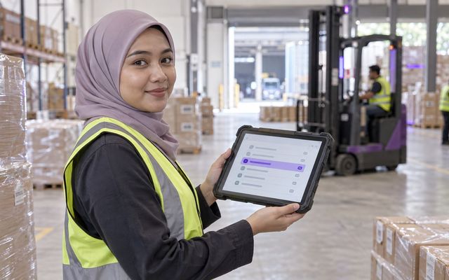 Logistics and Supply Chain at work with AiServa